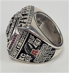 Kansas City Chiefs 2020 AFC Champions Ring w/ Box Staffer
