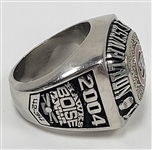 Chicago Cubs Boise Hawks 2004 Northwest League Champions Player Ring Jostens