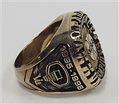 Valparaiso 1995-96 Basketball Mid Continent Conference Champions Ring