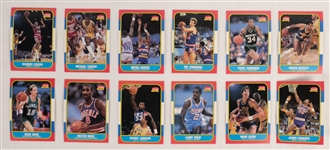 Fleer 1986-87 Basketball Card & Sticker Set w/ Michael Jordan BGS 8.5 NM-MT+ Rookie Card