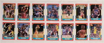 Fleer 1986-87 Basketball Card & Sticker Set w/ Michael Jordan BGS 8.5 NM-MT+ Rookie Card