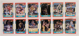 Fleer 1986-87 Basketball Card & Sticker Set w/ Michael Jordan BGS 8.5 NM-MT+ Rookie Card
