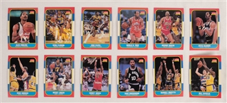 Fleer 1986-87 Basketball Card & Sticker Set w/ Michael Jordan BGS 8.5 NM-MT+ Rookie Card