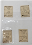 1911 T201 Mecca Double Folder Baseball Card Complete Set w/ Ty Cobb