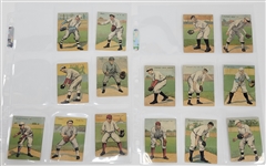 1911 T201 Mecca Double Folder Baseball Card Complete Set w/ Ty Cobb