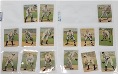 1911 T201 Mecca Double Folder Baseball Card Complete Set w/ Ty Cobb