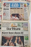 1991 Twins & Braves World Series Newspaper Collection