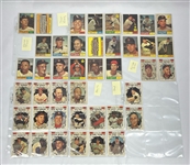 Vintage 1961 Topps Baseball Card Near Complete Set 551/598