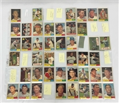Vintage 1961 Topps Baseball Card Near Complete Set 551/598
