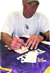 Brett Favre 2010 Minnesota Vikings Game Used Jersey vs. Saints for Career TD #498 w/MeiGray & Resolution Photo Match