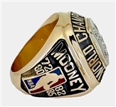 Los Angeles Lakers 1987 NBA World Champions 14K Gold & Diamond Ring w/ Provenance Letter