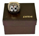 Los Angeles Lakers 1987 NBA World Champions 14K Gold & Diamond Ring w/ Provenance Letter