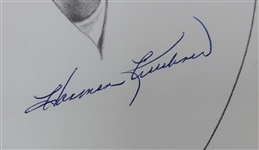 Harmon Killebrew Autographed Original 10.5x13 Jerry Hersch Pencil Sketch LE#32/750