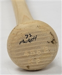Kirby Puckett Autographed & Inscribed 1991 Game Issued ALCS Bat w/ Beckett LOA