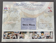 Minnesota Twins 1987 World Class Champions Autographed Terrence Fogarty Print LE #83/87 w/ Puckett