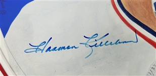 Harmon Killebrew Autographed & Framed Christopher Paluso Painting & Limited Edition Printing Plate