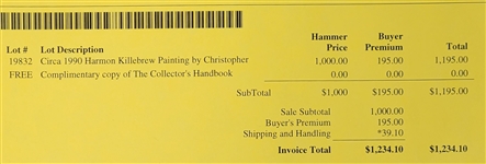 Harmon Killebrew Autographed & Framed Christopher Paluso Painting & Limited Edition Printing Plate