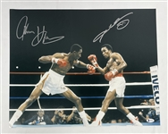 Sugar Ray Leonard & Thomas Hearns Autographed 16x20 Photo Beckett
