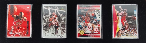 Michael Jordan Autographed Signature Card Series LE #793/1000 UDA