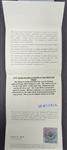 Michael Jordan Autographed Signature Card Series LE #793/1000 UDA