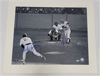Bucky Dent & Mike Torrez Autographed Yankees Mounted 16x20 Photo Steiner
