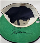 Rod Carew c. 1975 Minnesota Twins Game Used & Autographed Hat w/ John Taube LOA *From A.L. Batting Title Season*