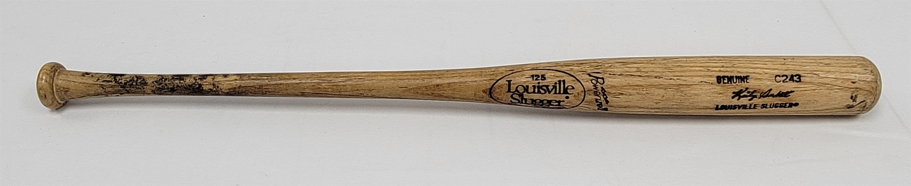 Kirby Puckett c. 1991-93 Minnesota Twins Game Used Bat PSA/DNA GU 10