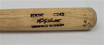 Kirby Puckett c. 1991-93 Minnesota Twins Game Used Bat PSA/DNA GU 10