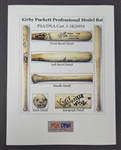 Kirby Puckett c. 1992-95 Minnesota Twins Game Used & Autographed Bat PSA/DNA GU 10
