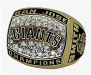 Lee Smith 2009 San Jose Giants California League Championship 10k Gold Ring w/Original Box  