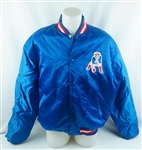 John Hannah c. 1980s-90s New England Patriots Game Worn Jacket w/John Hannah Signed Letter of Provenance