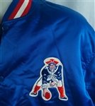 John Hannah c. 1980's-90's New England Patriots Game Worn Jacket w/John Hannah Signed Letter of Provenance