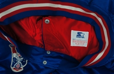 John Hannah c. 1980's-90's New England Patriots Game Worn Jacket w/John Hannah Signed Letter of Provenance