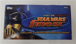Lot of 3 Opened 1996 Topps Finest Star Wars Hobby Boxes