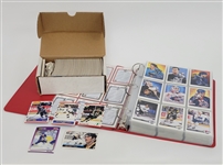 Lot of (2) 1989-90 & 1992-93 O-Pee-Chee & Upper Deck Hockey Complete Sets