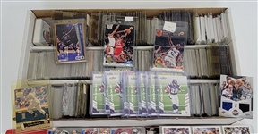 Extensive Four Sport Card Collection w/ Lots of Rookies