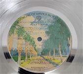 Alice Cooper Commemorative RIAA Certified Platinum Sales Award