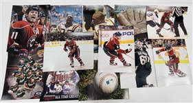 Lot of 12 Unsigned Minnesota Sports 11x14 Photos