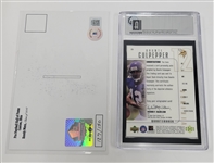 Randy Moss, Cris Carter, & Daunte Culpepper Card Collection w/ Moss & Culpepper Autographs