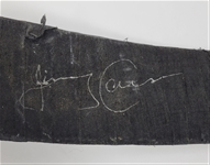 Jimmy Carson Game Used & Autographed Hockey Stick
