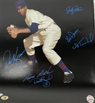 Lot of 3 Chicago Cubs Autographed Photos w/ Ray Burris