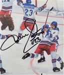Neal Broten & Dave Christian Dual Autographed 1980 Miracle On Ice 16x20 Lithograph