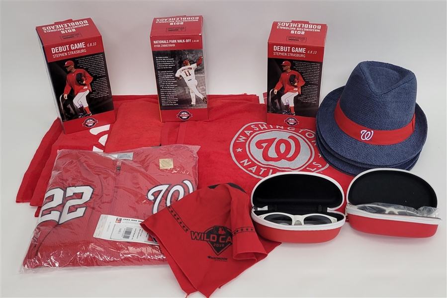 Washington Nationals Memorabilia Collection w/ Juan Soto Jacket