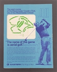 Lot of 2 1970 Westchester Classic Official Pairings Guide w/ Nicklaus & Palmer