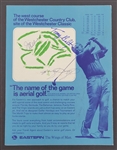 Lot of 2 1970 Westchester Classic Official Pairings Guide w/ Nicklaus & Palmer