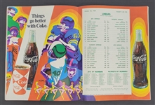 New York Jets vs. Boston Patriots 1969 Official Program