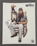 Bray Wyatt Autographed WWE 8x10 Photo
