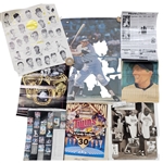 Lot of 8 Harmon Killebrew Posters w/ 1 Autograph