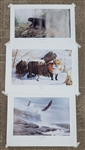 Lot of 3 Wildlife Prints LE /2000 Signed by the Artists