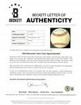1994 Minnesota Twins Team Signed Baseball w/ Kirby Puckett Beckett LOA